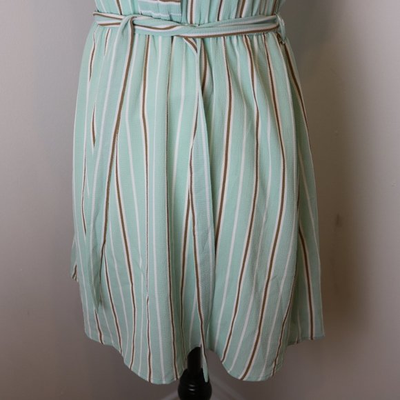 Beautiful Blue Striped Dress - Picture 8 of 12